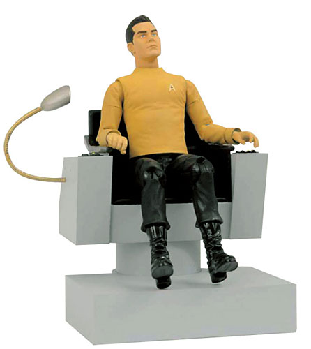 【クリックで詳細表示】スタートレック パイク船長 船長席 アクションフィギュア[ダイアモンドセレクト]《在庫切れ》STAR TREK The Original Series ： Action Figure - Captain’s Chair / Captain Pike In Chair