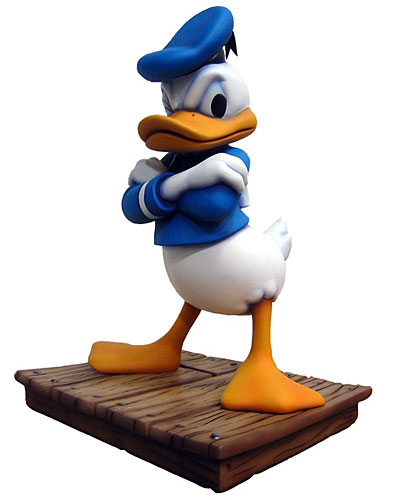 【クリックで詳細表示】ドナルドダック(かしこいメンドリ)キャラクター・スタチュエット[マスターレプリカ]《在庫切れ》Character Statuette / The Wise Little Hen - Donald Duck