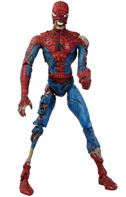 【クリックで詳細表示】マーベル・ゾンビーズ スパイダーマン アクションフィギュア[ダイアモンドセレクト]《在庫切れ》Marvel Select - Action Figure： Marvel Zombies - Spider Man