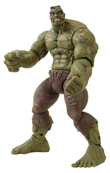 【クリックでお店のこの商品のページへ】マーベル・ゾンビーズ 超人ハルク アクションフィギュア カートン[ダイアモンドセレクト]《在庫切れ》Marvel Select - Action Figure：Marvel Zombies - Incredible Hulk