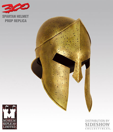 【クリックでお店のこの商品のページへ】300 -スリーハンドレッド- スパルタ兵の兜 プロップレプリカ[サイドショウ]《在庫切れ》300 - Prop Replica： Spartan Helmet