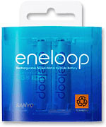 【クリックでお店のこの商品のページへ】eneloop(エネループ) 単3型 2個入りパック(交換用単品電池)[SANYO]《在庫切れ》