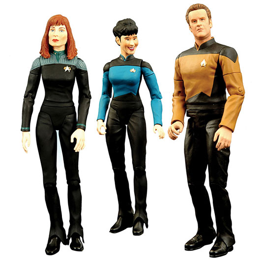 【クリックでお店のこの商品のページへ】新スタートレック アクションフィギュア 第5弾 アソート カートン[ダイアモンドセレクト]《在庫切れ》Star Trek The Next Generation - Action Figure Series 5 (Assortment)