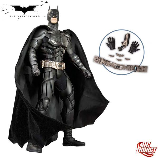 【クリックでお店のこの商品のページへ】バットマン/ダークナイト デラックス13インチコレクターフィギュア バットマン (単品)[DCダイレクト]《在庫切れ》Batman / The Dark Knight - Deluxe 13 Inch Collector Figure： Batman