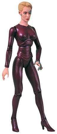【クリックで詳細表示】スタートレック ボーグ アクションフィギュア シリーズ1 セブン・オブ・ナイン 単品[ダイアモンドセレクト]《在庫切れ》Star Trek Borg - Action Figure Series1： Seven of Nine