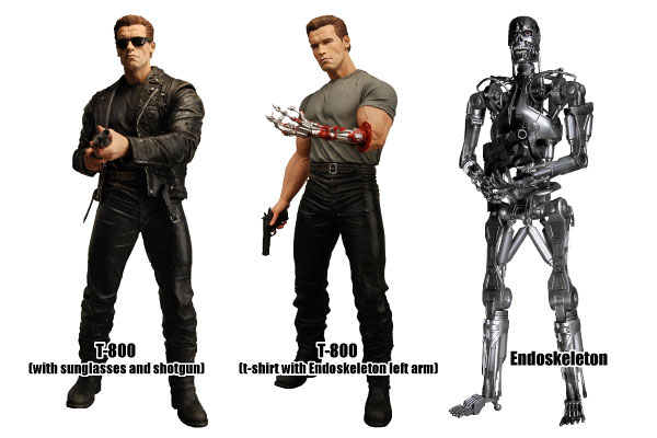 【クリックでお店のこの商品のページへ】カルト・クラシックス ターミネーター2 アクションフィギュア シリーズ1 3種セット[ネカ]《在庫切れ》Cult Classics/Terminator 2 - Action Figures Series 1 (Assortment)