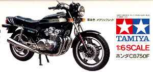 【クリックで詳細表示】1/6 オートバイシリーズ No.20 ホンダ CB750F プラモデル(再販)[タミヤ]《取り寄せ※暫定》