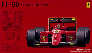 【クリックで詳細表示】プラモデル グランプリシリーズ No.8 1/20 フェラーリ641/2 メキシコGP 1990[フジミ模型]《取り寄せ※暫定》