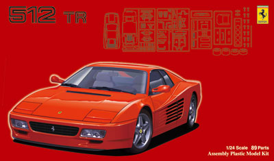 【クリックで詳細表示】プラモデル 1/24 フェラーリ512TR [フジミ模型]《発売済・取り寄せ※暫定》
