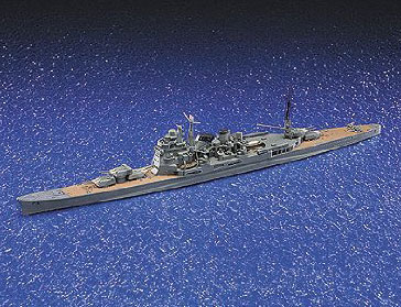 【クリックで詳細表示】1/700 ウォーターライン No.338 日本海軍重巡洋艦 愛宕1942 プラモデル(再販)[アオシマ]《取り寄せ※暫定》