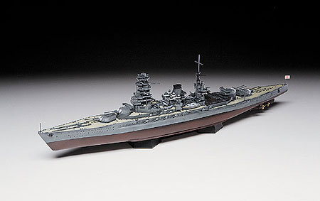 【クリックで詳細表示】1/700 艦船(フルハル) 戦艦 陸奥(1942) プラモデル[アオシマ]《取り寄せ※暫定》