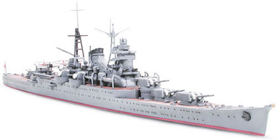 【クリックで詳細表示】1/700 ウォーターラインシリーズ 日本重巡洋艦 鈴谷 プラモデル[タミヤ]《在庫切れ》