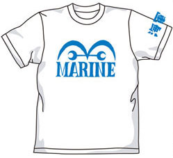 【クリックで詳細表示】From TV animation ワンピース 海軍Tシャツ/ホワイト-M(再販)[コスパ]《在庫切れ》
