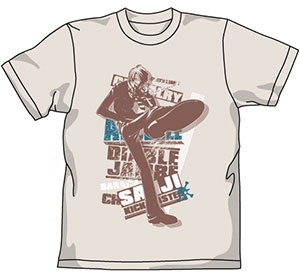 【クリックで詳細表示】From TV animation ワンピース 黒足のサンジ Tシャツ/ナチュラル-L[コスパ]《在庫切れ》