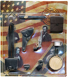 【クリックで詳細表示】パストトイズ ミリタリー 1/6スケール アメリカ南北戦争 北軍 装備セットB (ドール用衣装)[パストトイズ]《在庫切れ》Past Toys Military - Accessory： Union Leather Set B