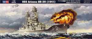 【クリックでお店のこの商品のページへ】ホビーボス プラモデル 艦船シリーズ 1/700 アメリカ戦艦 アリゾナBB-39(1941年)(再販)[童友社]《在庫切れ》