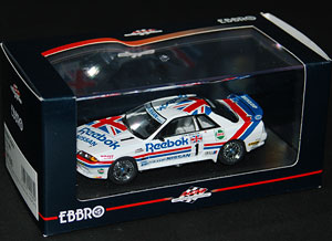 ダイキャストミニチュアモデル 1/43 リーボック スカイライン Gr.A 1990 ＃1 ホワイト[エムエムピー]《在庫切れ》