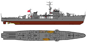 【クリックで詳細表示】プラモデル スカイウェーブシリーズ 1/350 日本海軍海防艦 丙型(後期型)[ピットロード]《取り寄せ※暫定》