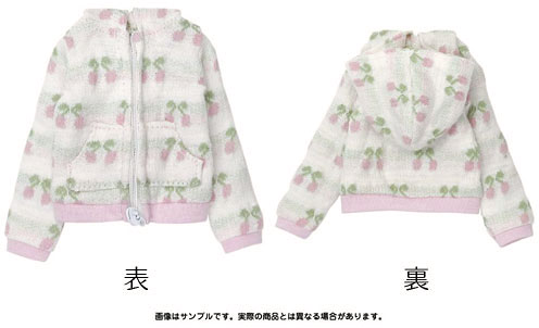【クリックで詳細表示】ピュアニーモ用ウェア PN FannyFanny チェリーパーカー ピンク(ドール用衣装)[アゾン]《在庫切れ》
