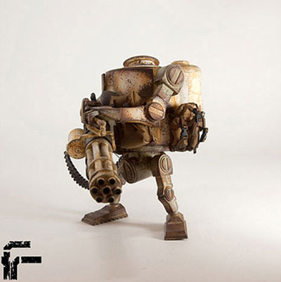 【クリックでお店のこの商品のページへ】ワールド・ウォー・ロボット ウィンター・ブランブル 完成品フィギュア 単品[スリー・エー]《在庫切れ》WORLD WAR ROBOT/ WINTER BRAMBLE 1/12 FIGURE