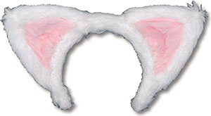 【クリックで詳細表示】SAR / 60cmコレクション 60ねこミミ 白×ピンク(ドール用衣装)[アゾン]《在庫切れ》