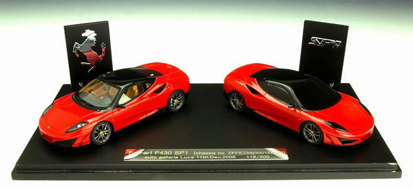 【クリックで詳細表示】レッドライン 完成品ミニカー 1/43 フェラーリ SP1 2台セット[レッドライン]《在庫切れ》