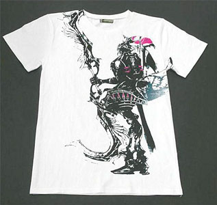 【クリックで詳細表示】ファイナルファンタジーXIII(13) オリジナルTシャツ〈オーディン〉レディースM[スクウェア・エニックス]《在庫切れ》