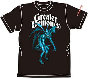 【クリックで詳細表示】ウィザードリィ グレーターデーモンTシャツ/ブラック-M[コスパ]《在庫切れ》