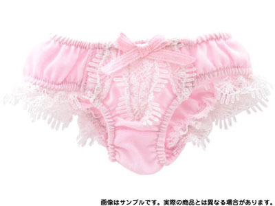 【クリックで詳細表示】50cm フロントレースショーツ ピンク(ドール用衣装)[アゾン]《在庫切れ》