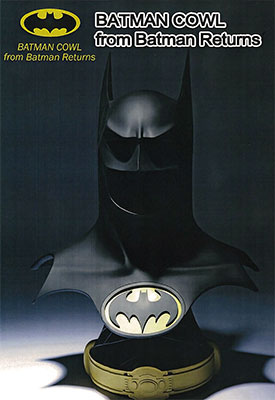 【クリックでお店のこの商品のページへ】バットマン・リターンズ(1992) 1/1スケールプロップレプリカ バットカウル 単品[スタイルオンビデオ]《在庫切れ》
