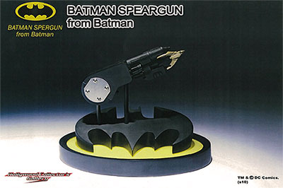 【クリックで詳細表示】バットマン(1989) 1/1スケール プロップレプリカ スピアガン 単品[スタイルオンビデオ]《発売済・取り寄せ※暫定》BATMAN SPEARGUN