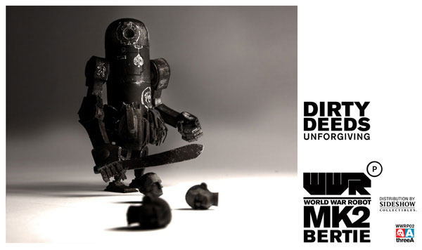 【クリックで詳細表示】ワールド・ウォー・ロボット ダーティー ディーズ アンフォーギビング 完成品フィギュア 単品[スリー・エー]《在庫切れ》World War Robot Portable - 1/12 Scale Figure： Bertie (Dirty Deeds Unforgiving)