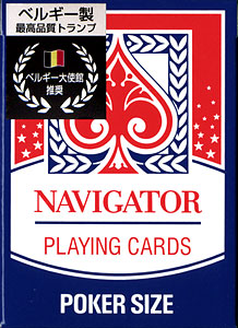 【クリックで詳細表示】スタンダード ナビゲーター・トランプ(青) パック[ジーピー]《在庫切れ》