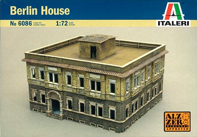【クリックで詳細表示】プラモデル 1/72 BERLIN HOUSE (ベルリンハウス)[イタレリ]《在庫切れ》