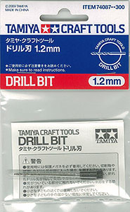 【クリックで詳細表示】工具 クラフトツールシリーズ No.087 ドリル刃 1.2mm[タミヤ]《発売済・在庫品》