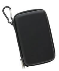 【クリックで詳細表示】セミハードケース ブラック【DSi LL用】[サイバーガジェット]《在庫切れ》