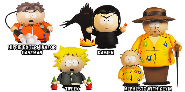 【クリックでお店のこの商品のページへ】サウスパーク アクションフィギュア 第5弾 アソート カートン[MEZCO]《在庫切れ》South Park - Action Figures Series 5 (Assortment)