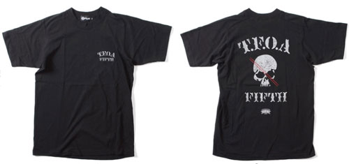 【クリックでお店のこの商品のページへ】クローズ＆WORST Onepercentre TFOA Crew 05 Tシャツ(柳)/ブラック-L(復刻版) バイクショップ藤木[CYP]《在庫切れ》