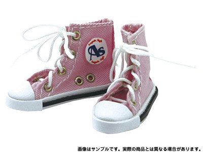 【クリックで詳細表示】ピュアニーモ/27cm兼用 Angelic Sigh バスケットシューズ(Hi) ピンク(ドール用衣装)[アゾン]《在庫切れ》