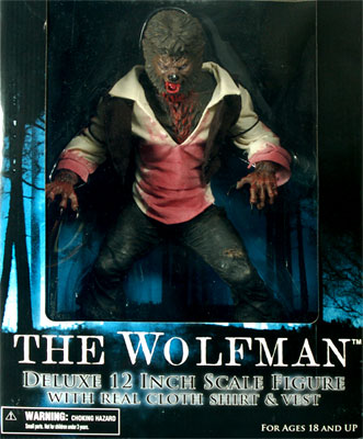 【クリックでお店のこの商品のページへ】ウルフマン デラックス (12インチ) アクションフィギュア 単品[メズコ]《在庫切れ》The Wolfman - Deluxe Action Figure：The Wolfman