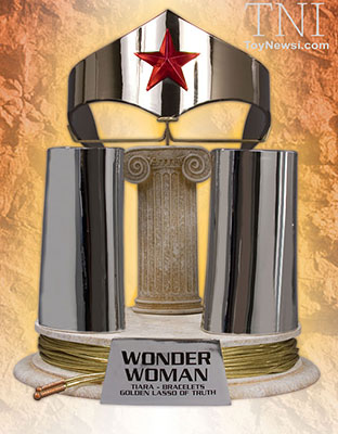 【クリックでお店のこの商品のページへ】JLA ワンダーウーマン アマゾンの女王 プロップレプリカ 単品[DCダイレクト]《在庫切れ》JLA - Prop Replica： Wonder Woman Amazon Warrior Set