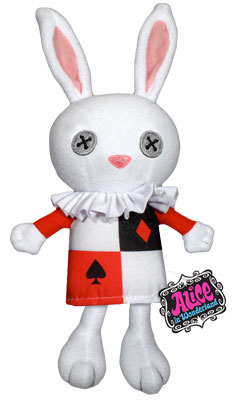 【クリックでお店のこの商品のページへ】プラッシーズ アリス・イン・ワンダーランド 白うさぎ ぬいぐるみ 単品[ファンコ]《在庫切れ》Plushies - Alice In Wonderland： White Rabbit