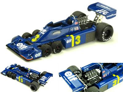 【クリックでお店のこの商品のページへ】レーヴコレクション 完成品 1/43 ティレル P34 1976年 オランダGP 5位 ドライバー：J.シェクター[レーヴコレクション]《在庫切れ》