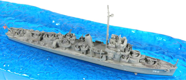 【クリックでお店のこの商品のページへ】CPMシリーズ 塗装済完成品 1/700 WWII 米海軍護衛駆逐艦 カノン級 DE-766 スレイター[ピットロード]《在庫切れ》