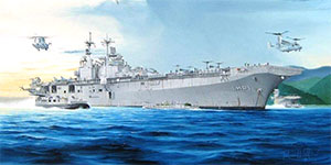 【クリックで詳細表示】モノクローム プラモデル 1/350 アメリカ海軍 強襲揚陸艦 USS ワスプ LHD-1[インターアライド]《在庫切れ》