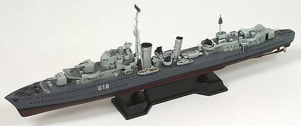 【クリックで詳細表示】プラモデル スカイウェーブシリーズ 1/700 WWII 英国海軍駆逐艦ズールー エッチングパーツ付[ピットロード]《在庫切れ》
