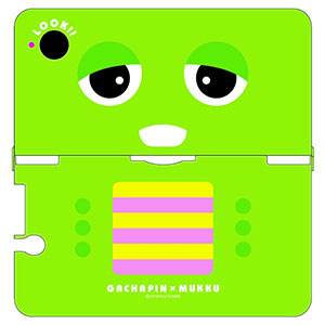 【クリックでお店のこの商品のページへ】DSi LL用 ガチャピン×ムック プロテクトケース ガチャピン[サイバーガジェット]《在庫切れ》