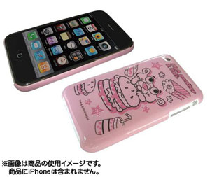 【クリックで詳細表示】ピンクパンサー＆パルズ キャラクタージャケット iPhone3G/3GS専用[グルマンディーズ]《在庫切れ》