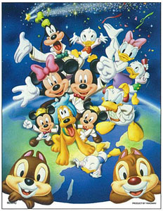 【クリックで詳細表示】ジグソー パズルプチ2 ディズニー ぼくらの星へようこそ！ 500ピース(41-31)[やのまん]《在庫切れ》