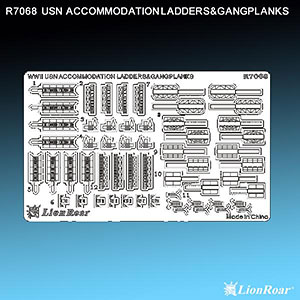 【クリックで詳細表示】エッチングパーツ 1/700 WWII 米海軍舷梯[ライオンロア]《在庫切れ》